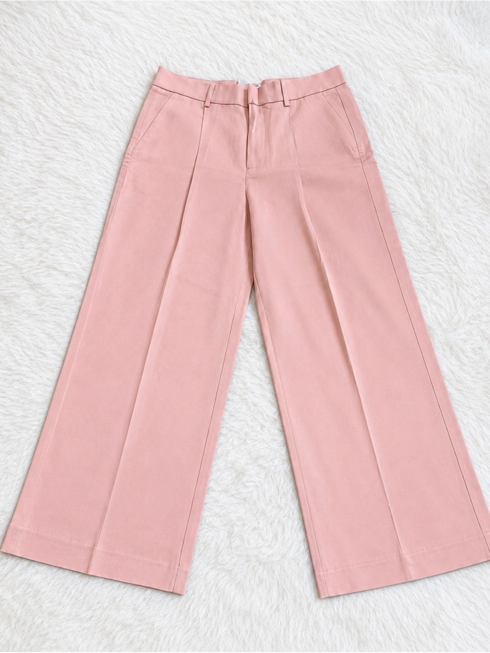 Fabulous Madewell wide leg blush pants